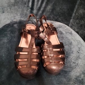 Platform Jelly shoes